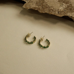 Zahar Phillippa Green Earrings
