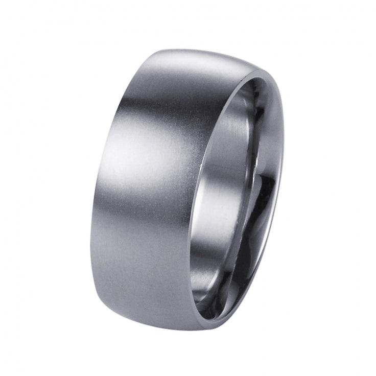 Brushed Stainless Steel Ring
