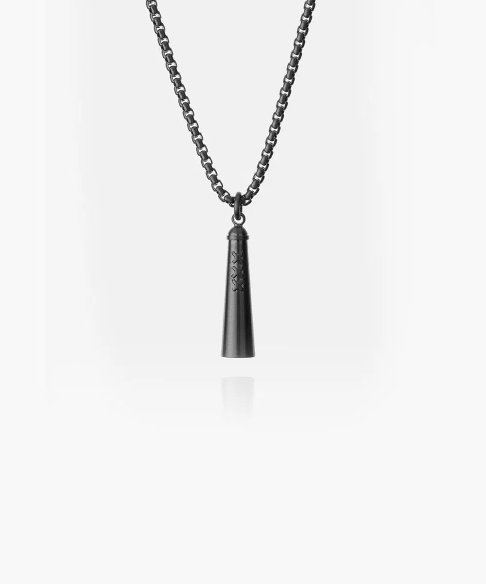 Pig & Hen Amsterdammertje Black Necklace