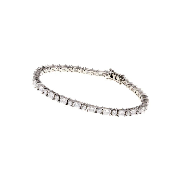 Sybella Aurora Claw-Set Tennis Bracelet