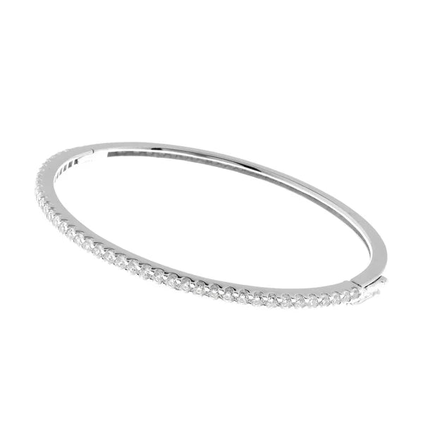 Sybella Charlie Silver Bangle