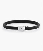 Pig & Hen Billy Bracelet Black Silver