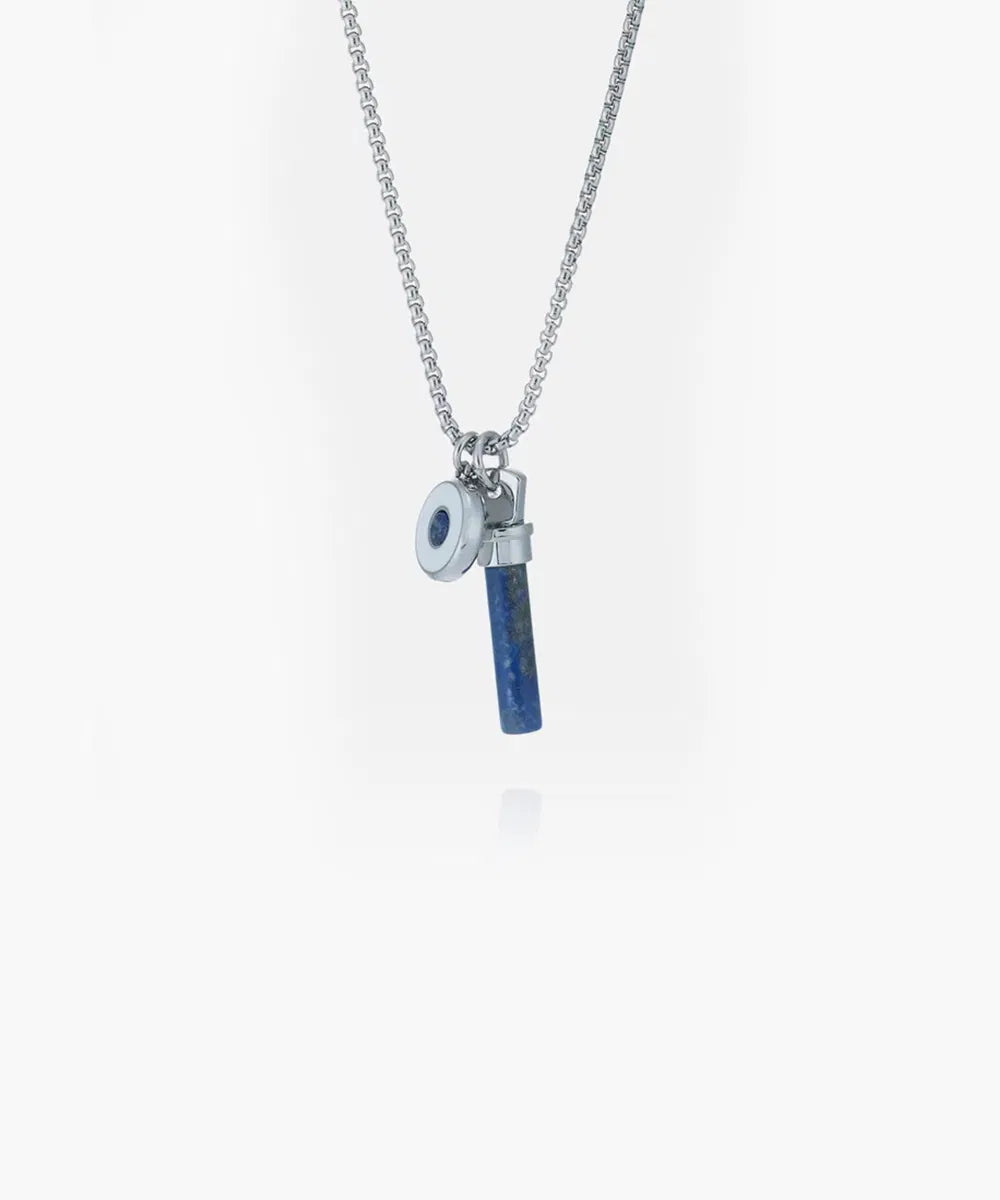 Pig & Hen Brontide Eye Lapis Lazuli Necklace