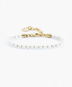 Pig & Hen Womens Brontide 4mm Pearl Gold
