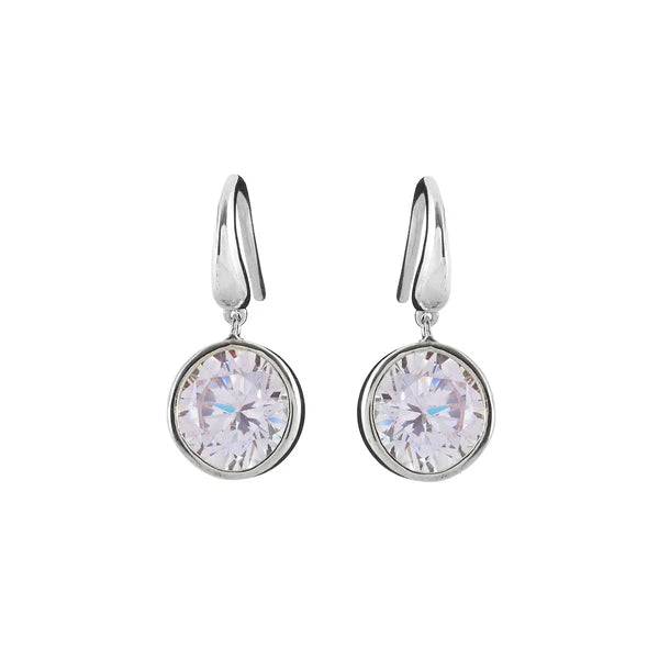 Sybella Avery Silver Drop Hook Earrings