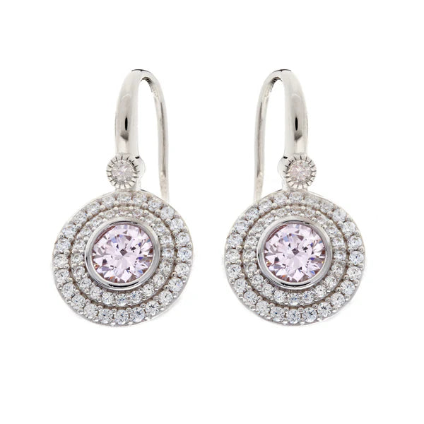 Sybella Parker Silver Cubic Zirconia Earrings