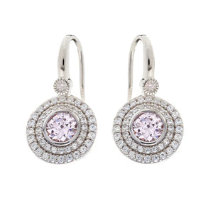 Sybella Parker Silver Cubic Zirconia Earrings