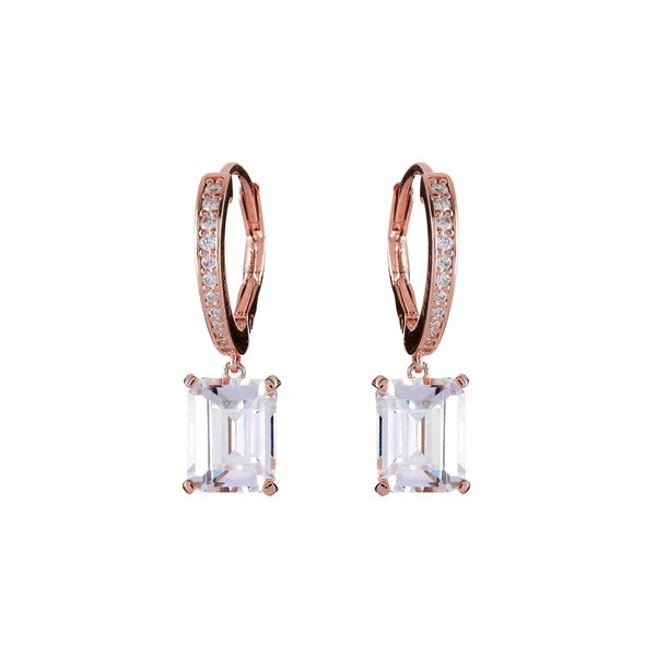 Sybella Despina Rose Gold Hoop Earrings