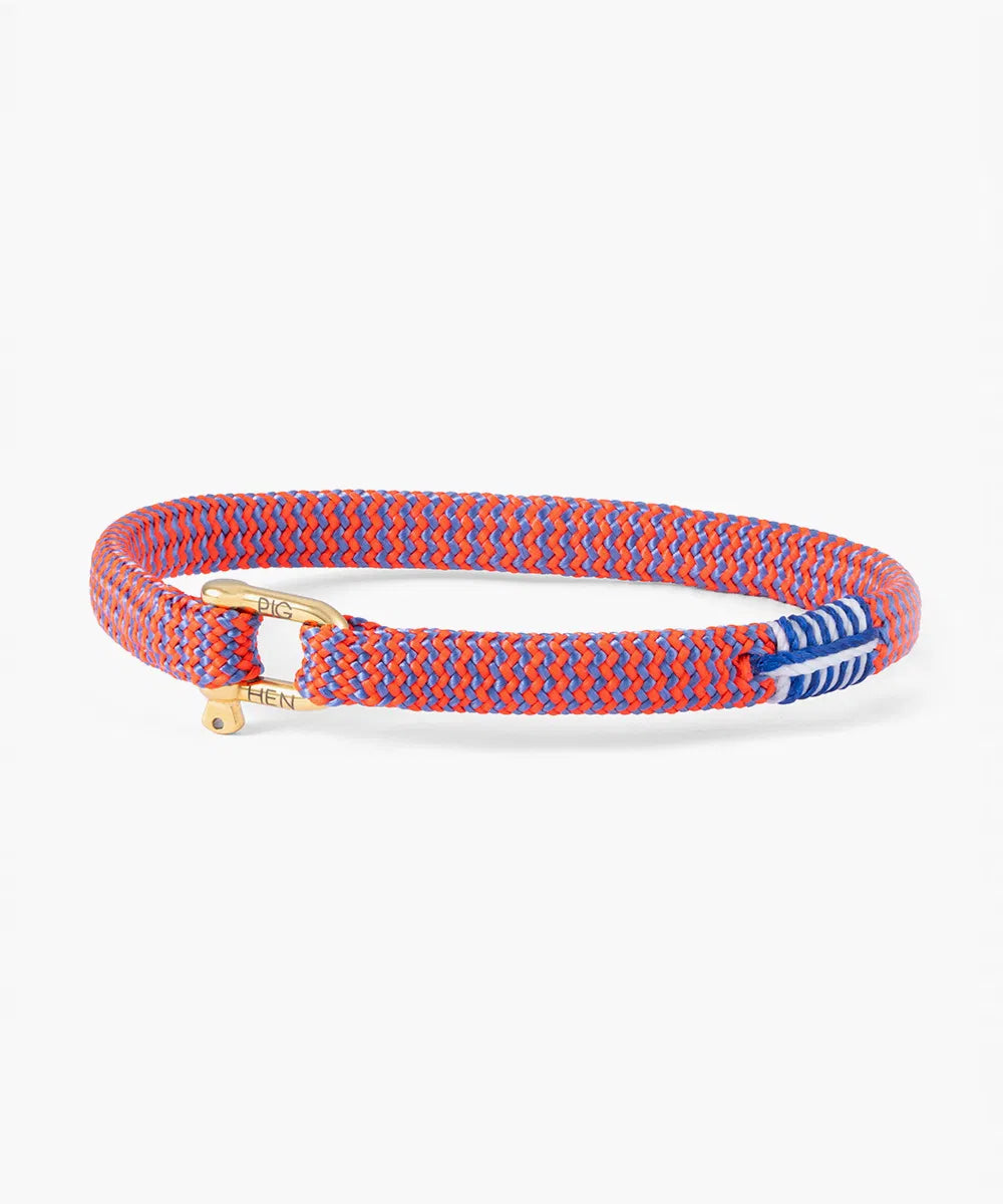 Pig & Hen Franky Bracelet Radiant Orange - Indigo Purple