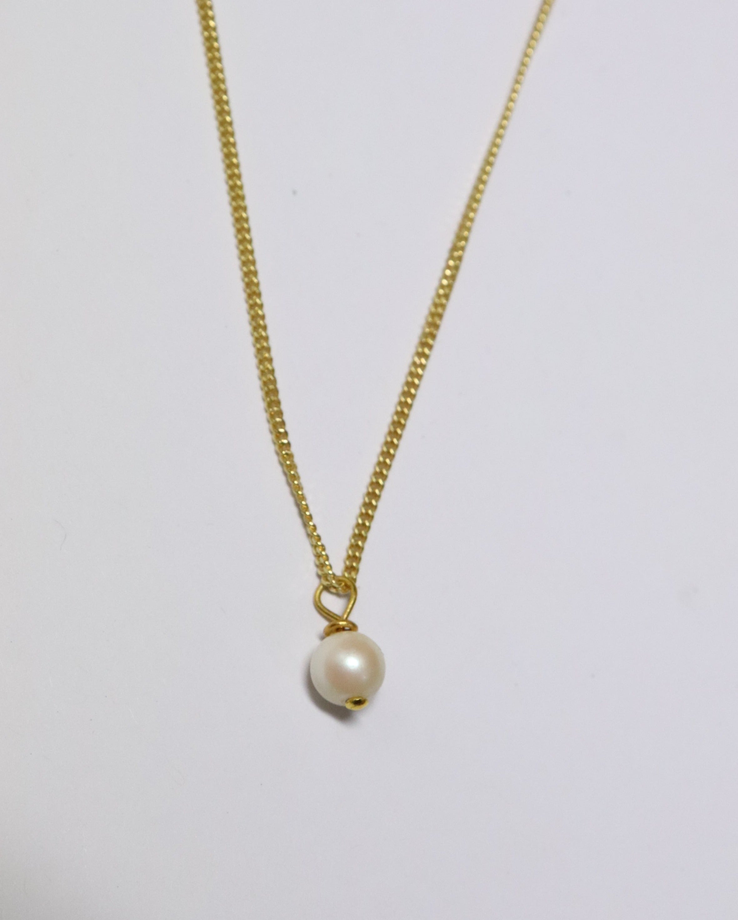 Love, Cleo Mini Pearl Necklace