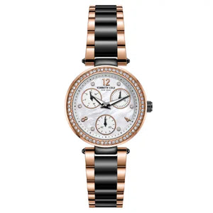 Kenneth Cole Ladies 2 Tone Chrongraph Watch
