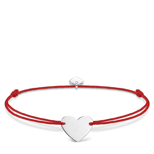Thomas Sabo Little Secrets Red Engravable Heart Bracelet