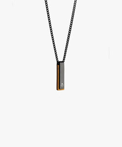 Pig & Hen Monolith Tiger Eye Necklace