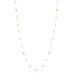 Sybella Electra Long Gold Multi-Shape Necklace