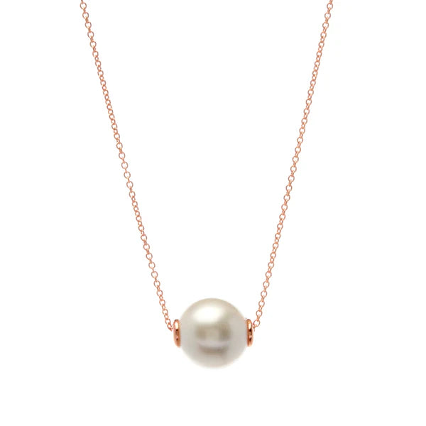 Sybella Bella Pearl Rose Gold Necklace