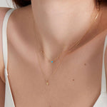 Ania Haie 14kt Gold Heart Padlock Necklace