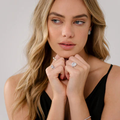 Sybella Nora Silver Cubic Zirconia Ring