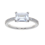 Sybella Molly Baguette Ring