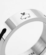 Pig & Hen Navarch Ring Navy 6mm