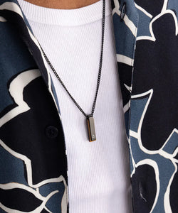 Pig & Hen Monolith Tiger Eye Necklace