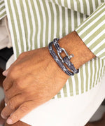 Pig & Hen Salty Steve Slate Gray - Arctic Blue