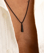 Pig & Hen Amsterdammertje Black Necklace