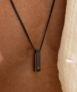 Pig & Hen Monolith Tiger Eye Necklace