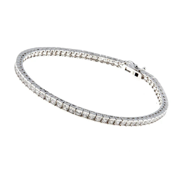 Sybella Amoura Princess Cut Tennis Bracelet