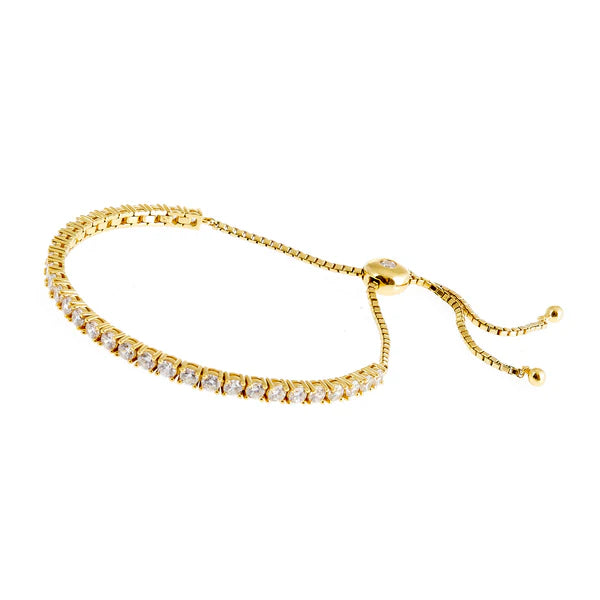 Sybella Adele Gold Tennis Bracelet