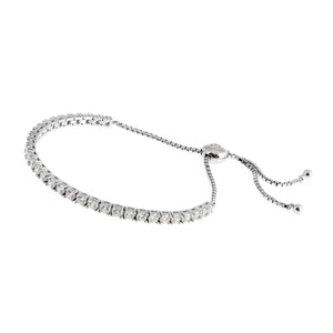 Sybella Adele Silver Tennis Bracelet