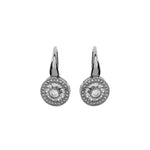 Sybella Pamela Silver Cubic Zirconia Earrings