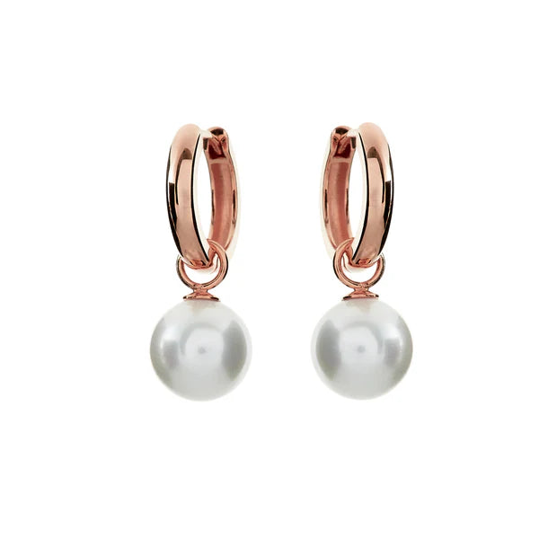 Sybella Clea Rose Gold Hoop Earrings