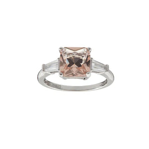 Sybella Nora Pink Cubic Zirconia Ring