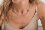 Sybella Aubrey Gold Link Necklace