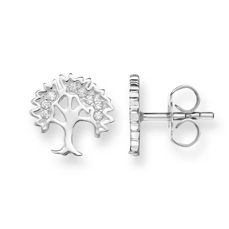 Thomas Sabo Silver Tree Earrings