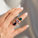 Sybella Paris Green Baguette Ring