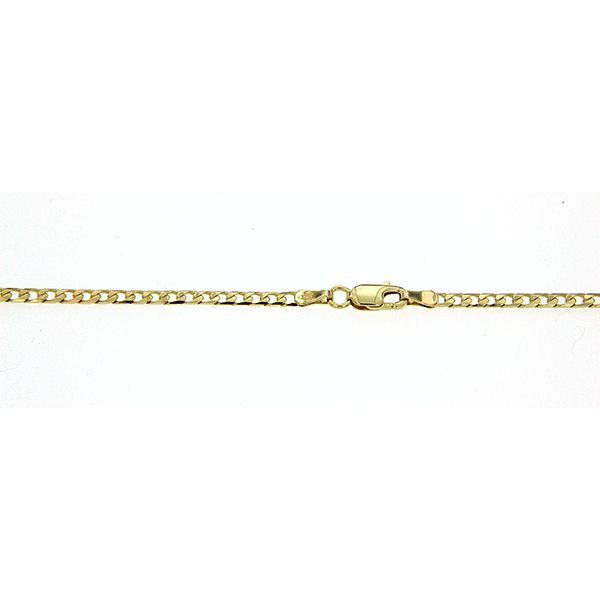 9ct Curb Chain 50cm