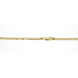 9ct Curb Chain 50cm