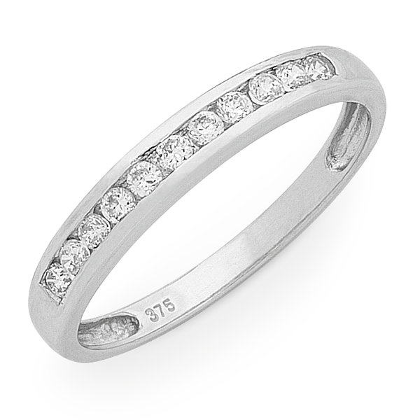 9ct White Gold 0.25ct TDW Diamond Ring