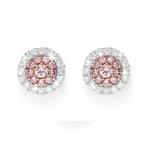 Desert Diamonds 9ct Pink Diamond Earrings (4696400593028) (7077540987044)