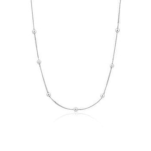 Ania Haie Modern Minimalism Ball Chain Necklace 35+5cm