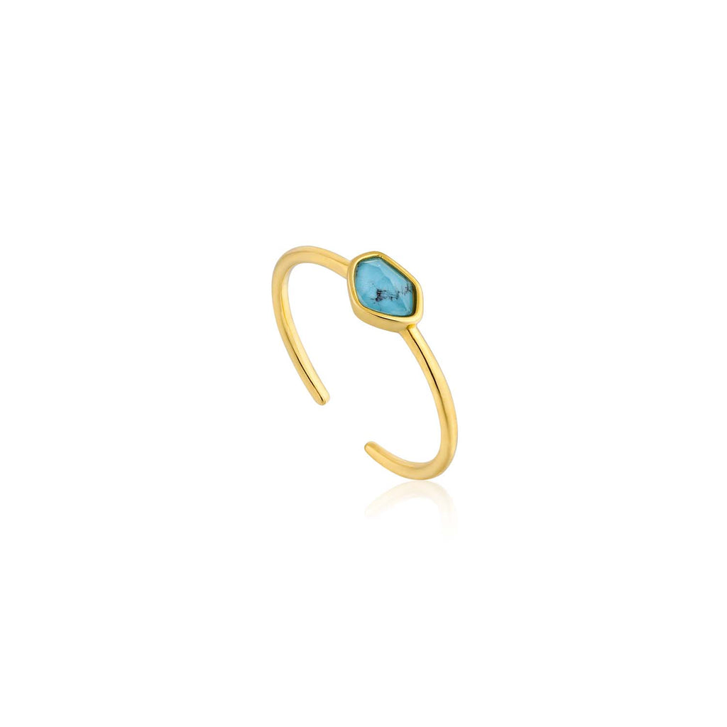 Ania Haie Mineral Turquoise Adjustable Ring