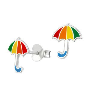 Rainbow Enamel Umbrella Studs