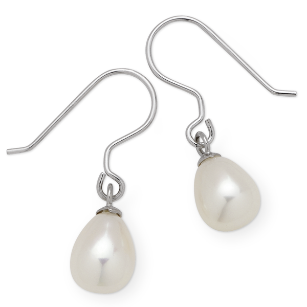 Sterling Silver Fresh Water Pearl Earrings