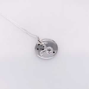 Sterling Silver Taurus Pendant With Chain