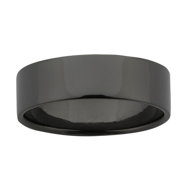 ZiRO Black Zirconium Ring